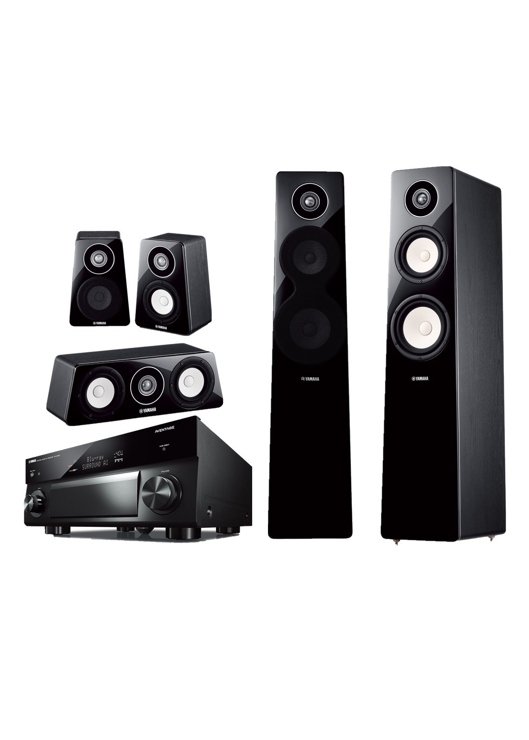 Yamaha Speaker Packages RX-A1080 +NS-F500+NS-B500+NS