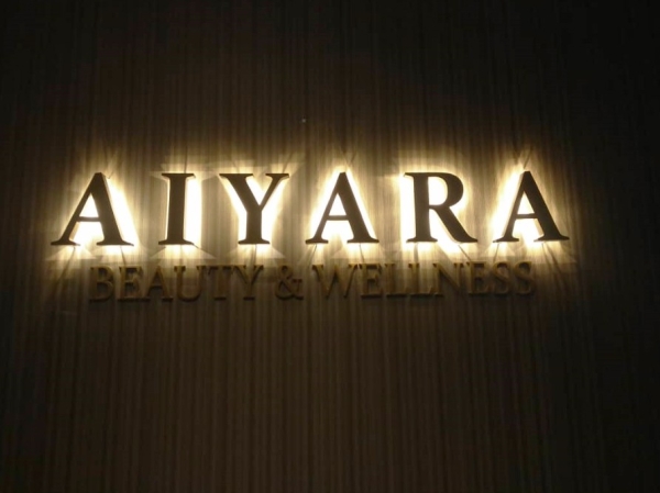 Aiyara Beauty & Wellness 3D LED Signboard Seremban, Nilai, Malaysia, Negeri Sembilan Manufacturer, Supplier, Supply, Supplies | A Class Neon Sign Sdn Bhd