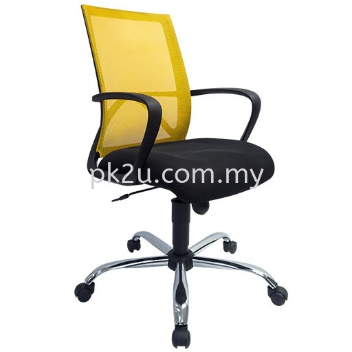 PK-BGMC-19-L-L1- Mesh 17 Low Back Mesh Chair(Chrome Base/Plastic Base) Budget Mesh Chair Mesh Office Chair Office Chair Johor Bahru (JB), Malaysia Supplier, Manufacturer, Supply, Supplies | PK Furniture System Sdn Bhd