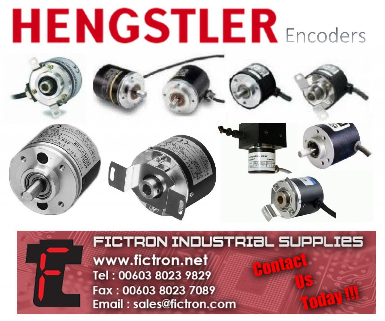 HENGSTLER GEBER Automation Encoders Supply Malaysia Singapore Indonesia USA Thailand