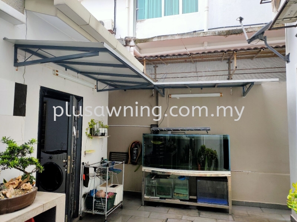 L-Shape Alumbond Composite Panel @Jalan Setia Impian 4/3, Kajang, Selangor  Aluminium Composite Panel Selangor, Malaysia, Kuala Lumpur (KL), Cheras Contractor, Service | Plus Awning & Iron Sdn Bhd