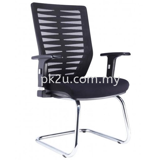 PK-ECMC-2-V-CC-C1- Leaf Visitor Mesh Chair Executive Mesh Chair Mesh Office Chair Office Chair Johor Bahru (JB), Malaysia Supplier, Manufacturer, Supply, Supplies | PK Furniture System Sdn Bhd