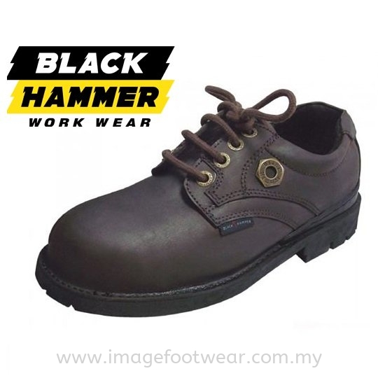 Low cut Lace up Men Safety Shoes BH4658  BROWN Colour BLACK HAMMER & HAMMER KING'S Men and Ladies Safety Boots Malaysia, Selangor, Kuala Lumpur (KL) Retailer | IMAGE FOOTWEAR COLLECTION SDN BHD