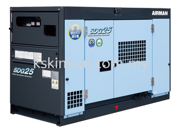 SDG25S-3B1 Standard type SDG Series Airman Generator Set Selangor, Malaysia, Kuala Lumpur (KL), Batu Caves Rental, Supplier, Supply, Supplies | KS Kim Sui Engineering Sdn Bhd