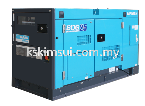 SDG25S-3A8(R) Standard type SDG Series Airman Generator Set Selangor, Malaysia, Kuala Lumpur (KL), Batu Caves Rental, Supplier, Supply, Supplies | KS Kim Sui Engineering Sdn Bhd
