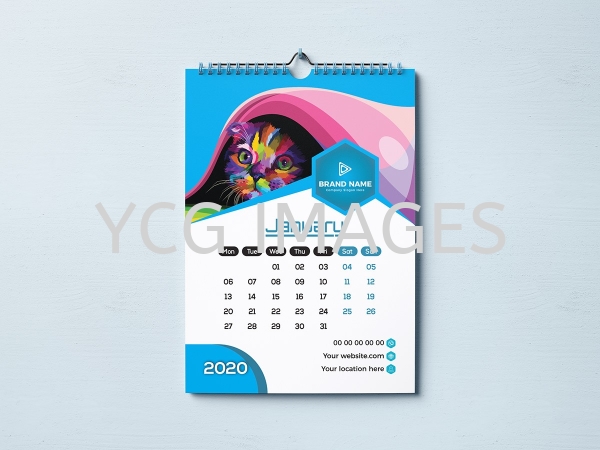 Wall Calendar Calendar Printing Kuala Lumpur (KL), Malaysia, Selangor, Cheras Services | YCG Images Sdn Bhd