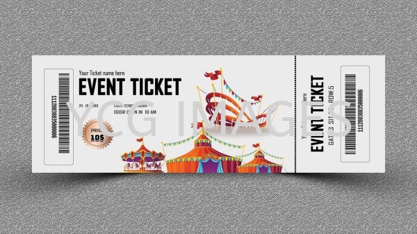 Concert Ticket Design Event Ticket Printing Kuala Lumpur (KL), Malaysia, Selangor, Cheras Services | YCG Images Sdn Bhd