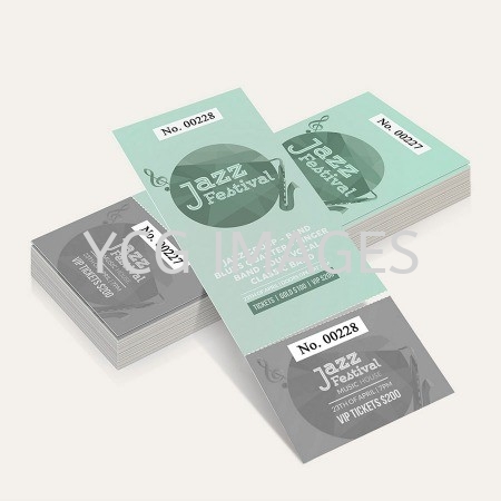 Jazz Concert Ticket Design Event Ticket Printing Kuala Lumpur (KL), Malaysia, Selangor, Cheras Services | YCG Images Sdn Bhd