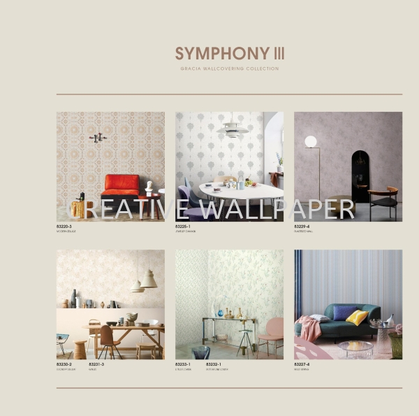 Page_00036 Symphony 3 Gracia Korea Wallpaper 2020- Size: 106cm x 15.5m Kedah, Alor Setar, Malaysia Supplier, Supply, Supplies, Installation | Creative Wallpaper