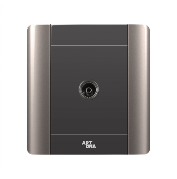 TV SOCKET WARM GREY A68 Elegance Series Johor Bahru (JB), Malaysia, Selangor, Kuala Lumpur (KL) Supplier, Suppliers, Supply, Supplies | Art Dna (M) Sdn Bhd