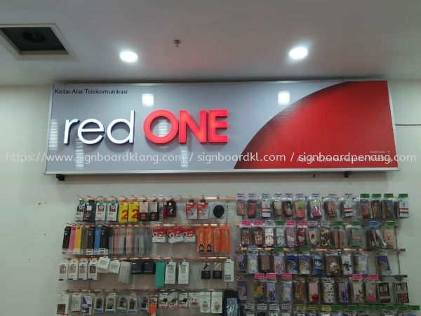 red one network sdn bhd 3D LED channel box up lettering signage signboard at giant shopping.mall in klang kampung jawa 3D LED Signage Kuala Lumpur (KL), Malaysia Pembinaan, Pasang, Pembekal | Great Sign Advertising (M) Sdn Bhd