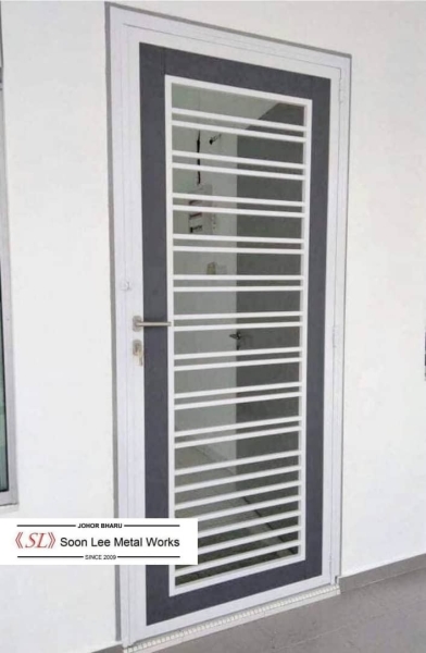 Powder Coated Metal Door Grill/Window Grill Mild Steel Door Grille GRILLE Johor Bahru (JB), Malaysia, Ulu Tiram Supplier, Suppliers, Supply, Supplies | Soon Lee Steel & Iron Works Sdn Bhd