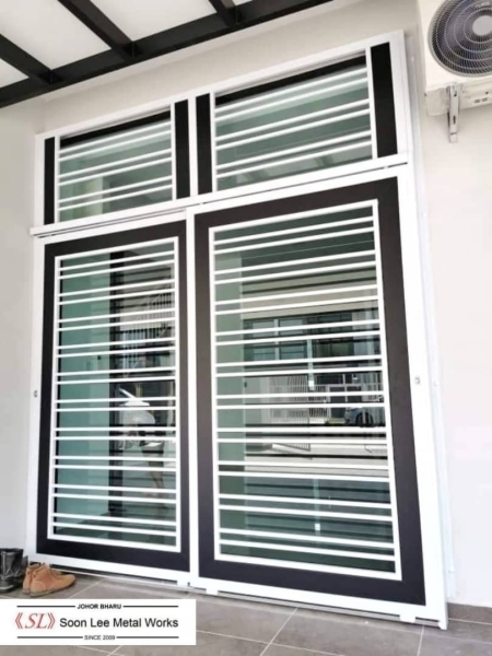 Powder Coated Metal Door Grill/Window Grill Mild Steel Door Grille GRILLE Johor Bahru (JB), Malaysia, Ulu Tiram Supplier, Suppliers, Supply, Supplies | Soon Lee Steel & Iron Works Sdn Bhd