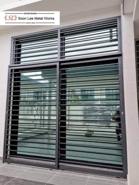 Powder Coated Metal Door Grill/Window Grill Mild Steel Door Grille GRILLE Johor Bahru (JB), Malaysia, Ulu Tiram Supplier, Suppliers, Supply, Supplies | Soon Lee Steel & Iron Works Sdn Bhd