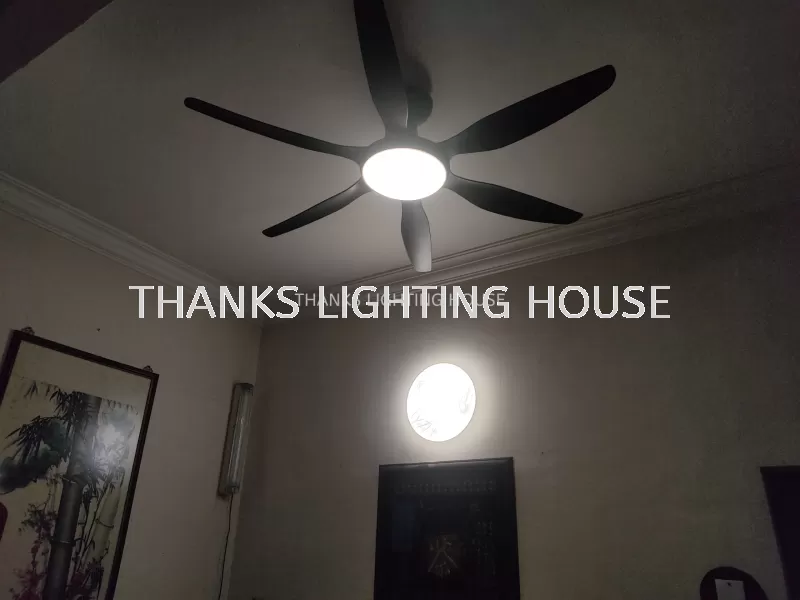 Installation of Ceiling Fan in Ipoh Perak