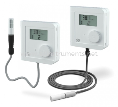 Electronic Hygro-Thermostat with remote sensor head