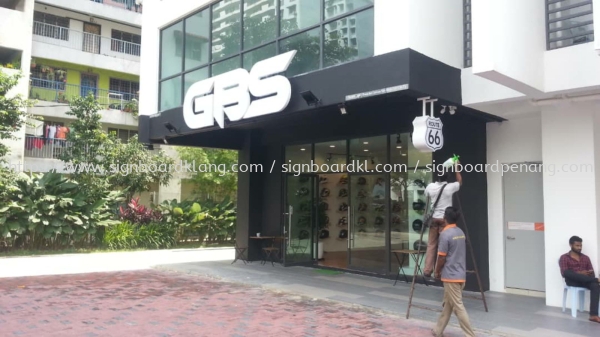 GBS 3D Led channel box up lettering frontlit signage at banggi kuala Lumpur  Channel Led 3D Signage Kuala Lumpur (KL), Malaysia Pembinaan, Pasang, Pembekal | Great Sign Advertising (M) Sdn Bhd