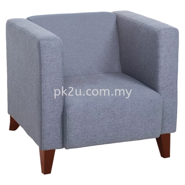 FOS-009-1S-E2- Paesano 1 Seater Sofa Fabric Sofa Office Sofa Office Sofa / Bench / Lounge Johor Bahru (JB), Malaysia Supplier, Manufacturer, Supply, Supplies | PK Furniture System Sdn Bhd