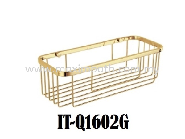 IT-Q1602G Shampoo Rack / Basket Bathroom Accessories Bathroom Collection Puchong, Selangor, Kuala Lumpur (KL), Malaysia Supplier, Suppliers, Supplies, Supply | Maxim Bath & Kitchen Gallery Sdn Bhd