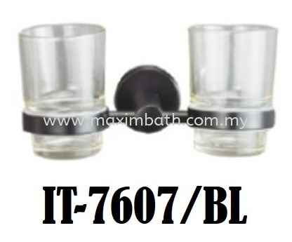 IT-7607/BL Tumbler Holder Bathroom Accessories Bathroom Collection Puchong, Selangor, Kuala Lumpur (KL), Malaysia Supplier, Suppliers, Supplies, Supply | Maxim Bath & Kitchen Gallery Sdn Bhd