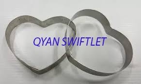 G004 - MEI YAN STAINLESS STEEL NEST MOULD HEART SHAPED G- ACCESSORIES PROCESSING & NEST BOX Malaysia, Selangor, Kuala Lumpur (KL), Kuala Selangor Supplier, Suppliers, Supply, Supplies | QYAN SWIFTLET SDN BHD