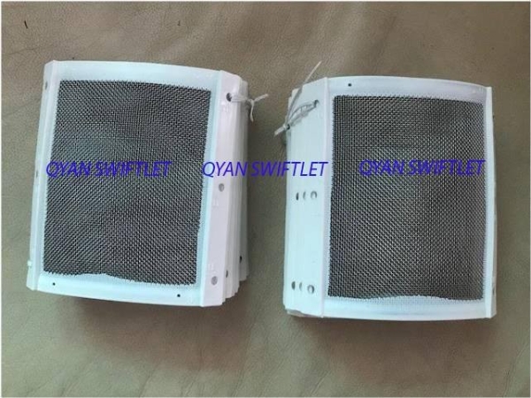 F10- STAINLESS MESH CONER WITH WHITE BINDING 6 ¡± F1- SWIFT HOUSE ACCESSORIES Malaysia, Selangor, Kuala Lumpur (KL), Kuala Selangor Supplier, Suppliers, Supply, Supplies | QYAN SWIFTLET SDN BHD