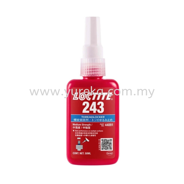 Loctite 243 Loctite Adhesive Malaysia, Kuala Lumpur (KL), Selangor, Johor Bahru (JB) Manufacturer, Supplier, Supply, Supplies | Yureka Sdn Bhd