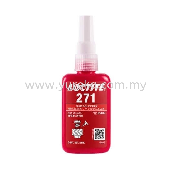 Loctite 271 Loctite Adhesive Malaysia, Kuala Lumpur (KL), Selangor, Johor Bahru (JB) Manufacturer, Supplier, Supply, Supplies | Yureka Sdn Bhd