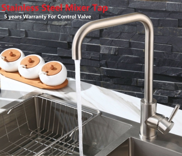 PFH-SS-9001-G Sink Mixer Mixer Tap For Basin & Sink JB Johor Bahru Malaysia Supply Suppliers | Pro-Field Home & Living Sdn Bhd