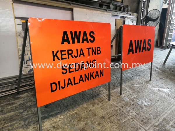 Awas sign Signage Johor Bahru (JB), Malaysia, Mount Austin, Desa Jaya Supplier, Manufacturer, Supply, Supplies | Dwarf Point Sdn Bhd