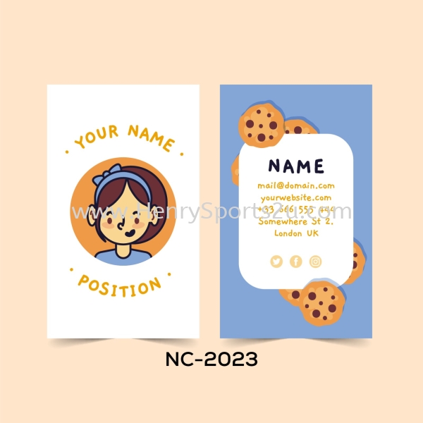 Restaurant Name Card - NC2023 Restaurant Name Card Name Card Deisgn Name Card / Bill Book / Flyer / Sticker Printing Kuala Lumpur (KL), Malaysia, Selangor, Segambut Services, Supplier, Supply, Supplies | Henry Sports