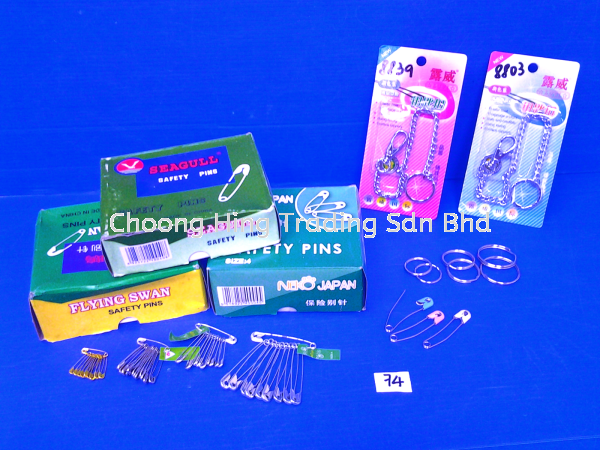 Safety Pins Household Malaysia, Kuala Lumpur (KL), Selangor Supplier, Supply, Manufacturer | Choong Hing Trading Sdn Bhd