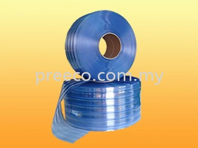 PVC Curtain strips With Rib