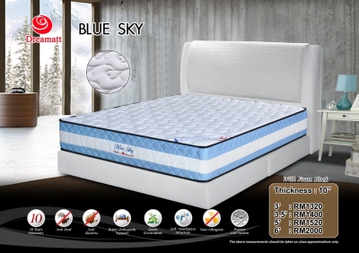 Dreamatt- BLUE SKY (classic bonnel spring system mattress)