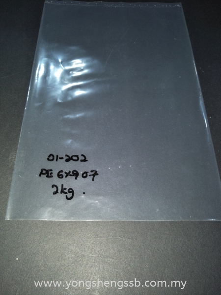 PE 0609 (07) (30KG/BAG) PE Plastic Bag Plastic Bag Johor Bahru (JB), Malaysia, Muar, Skudai Supplier, Wholesaler, Supply | Yong Sheng Supply Sdn Bhd