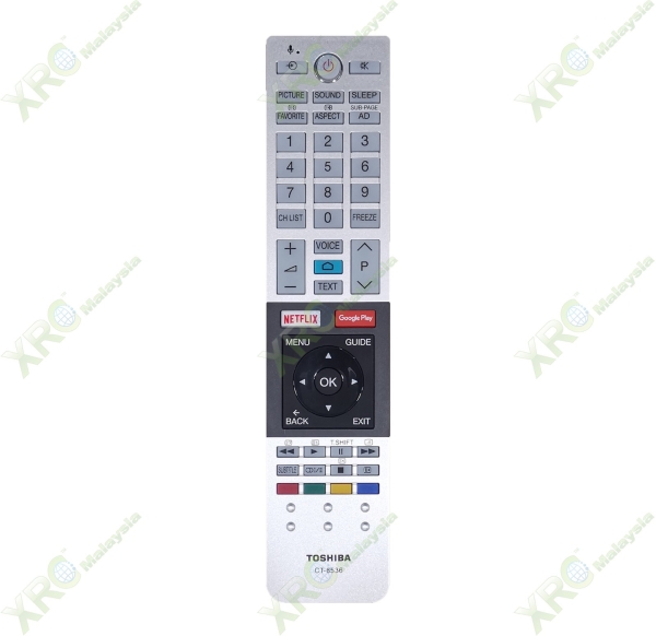 CT-8536 ALAT KAWALAN JAUH SMART TV TOSHIBA TOSHIBA  ALAT KAWALAN JAUH TV Johor Bahru (JB), Malaysia Manufacturer, Supplier | XET Sales & Services Sdn Bhd