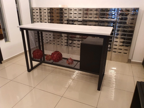 Reception counter RC-AR mesh 