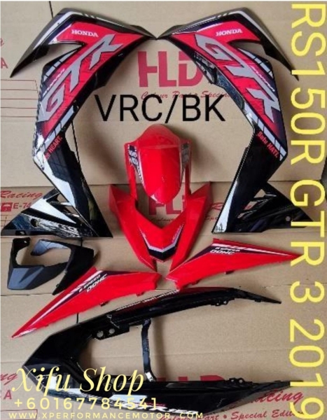 COVER SET COMPLETE GRAPHIC DESIGN HLD RS150  Others Johor Bahru JB Supply Suppliers | X Performance Motor