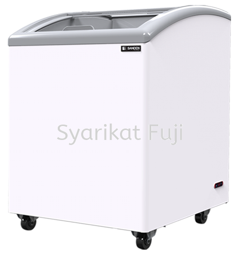 SNC-0145 Curved Glass Freezer  Sanden Chest Freezer Range Penang, Malaysia, Air Itam Supplier, Suppliers, Supply, Supplies | Syarikat Fuji