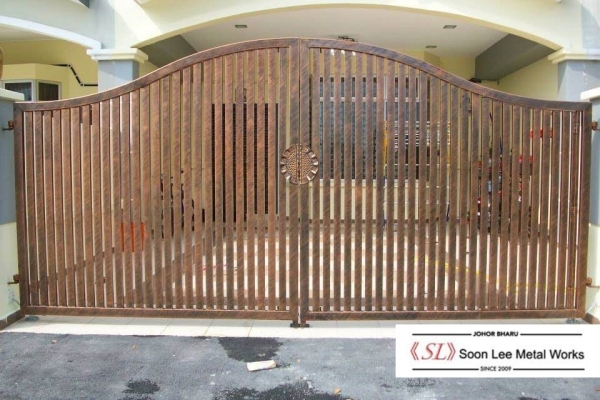 Metal Main Gate Mild Steel Gate GATE Johor Bahru (JB), Malaysia, Ulu Tiram Supplier, Suppliers, Supply, Supplies | Soon Lee Steel & Iron Works Sdn Bhd