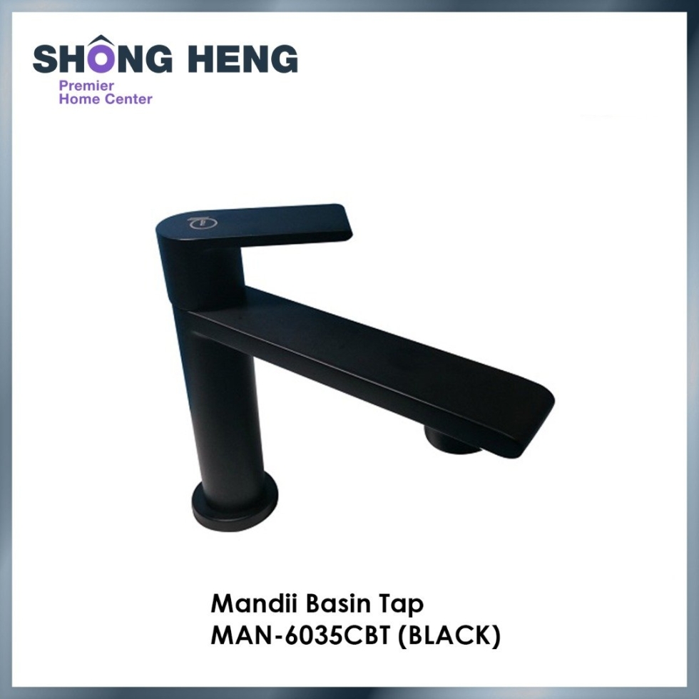 MANDII BASIN TAP - MAN-6035CBT (BLACK)