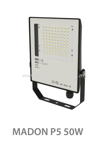 Nikkon Madon Series Led Floodlight Or Spotlight  Nikkon LED Lighting Kuala Lumpur (KL), Malaysia Supply, Supplier | G&H Electrical Trading Sdn Bhd