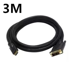 HDMI Cable A/M To DVI/M 3M