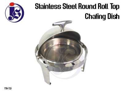 Stainless Steel Roll Top Chafing Dish