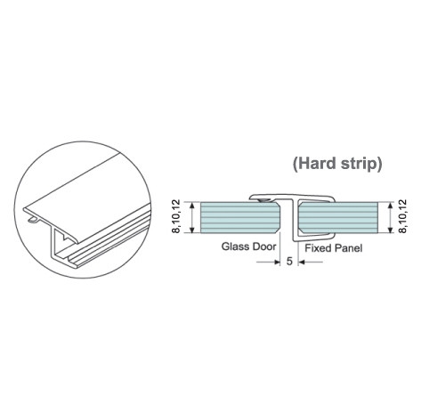 Sealing Strips Bathroom Accessories Kuala Lumpur (KL), Malaysia, Selangor, Damansara Supplier, Suppliers, Supply, Supplies | Ebcotech Machinery Sdn Bhd