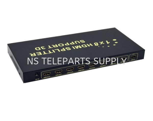 FJGEAR HDMI SPLITTER 8 PORT MODEL NO : HD108 Splitter Construction Products Seremban, Malaysia, Negeri Sembilan Supplier, Suppliers, Supply, Supplies | NS Teleparts Supply