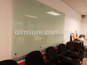 Tempered glass writing board 8 x 4