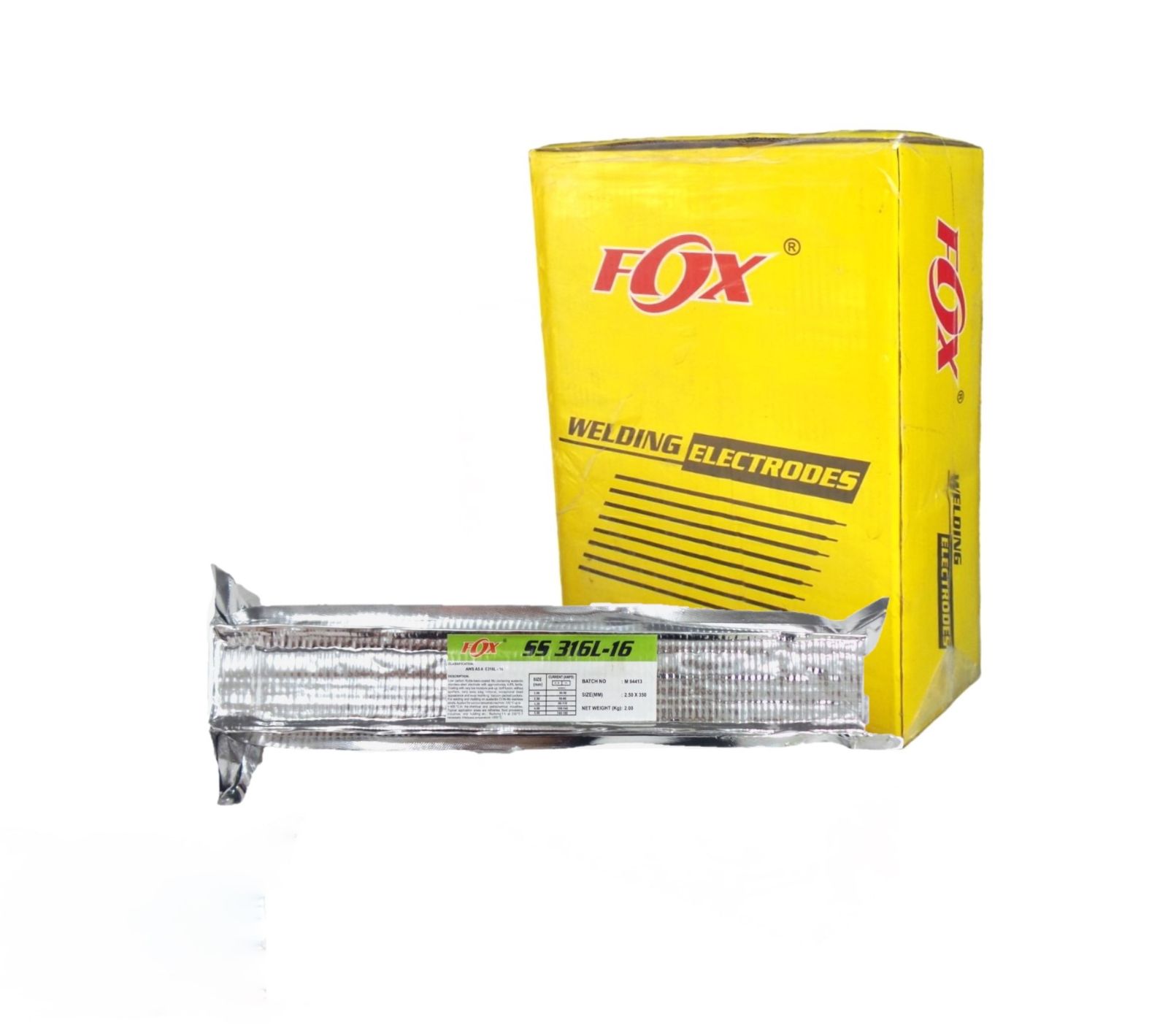 FOX Stainless Steel Welding Electrode E316L-16