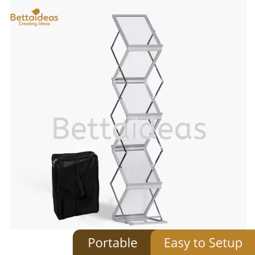 Zig Zag Brochure Stand