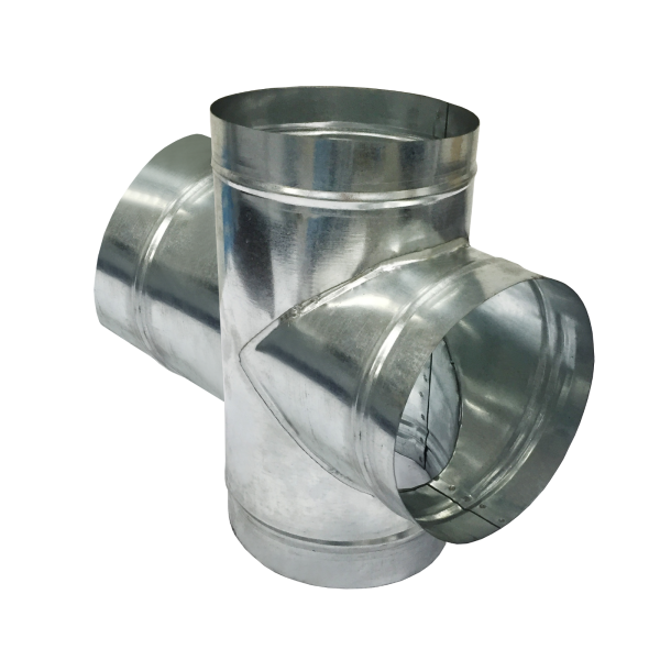 Spiral Duct - Tee Cross Spiral Duct (Spiro®) Selangor, Malaysia, Kuala Lumpur (KL), Seri Kembangan Manufacturer, Supplier, Supply, Supplies | Prudent Aire Engineering Sdn Bhd